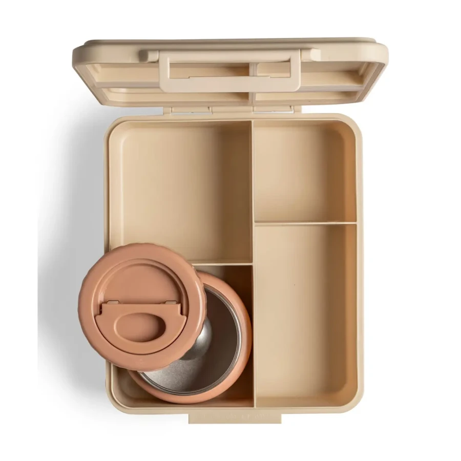 Grand lunch box z termosem - Ballerina / Citron