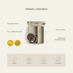 Grand lunch box z termosem - Lemon / Citron