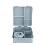 Grand lunch box z termosem - Spaceship / Citron