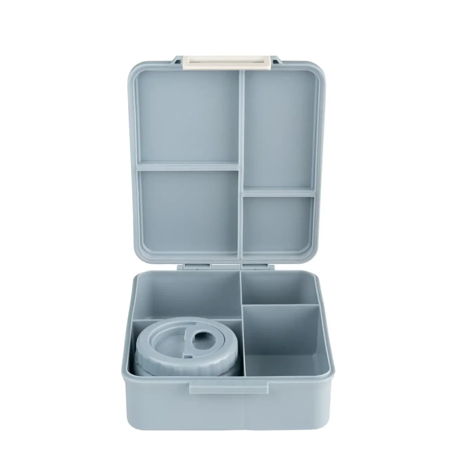 Grand lunch box z termosem - Spaceship / Citron