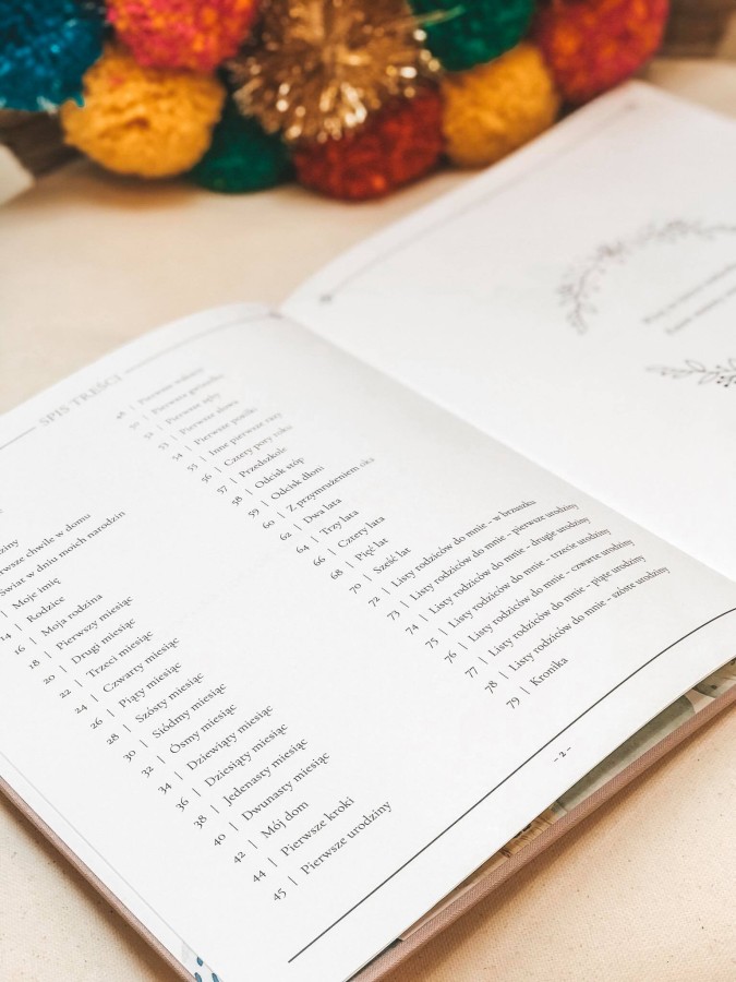 Pamiętnik dziecka – oh baby Powder Pink