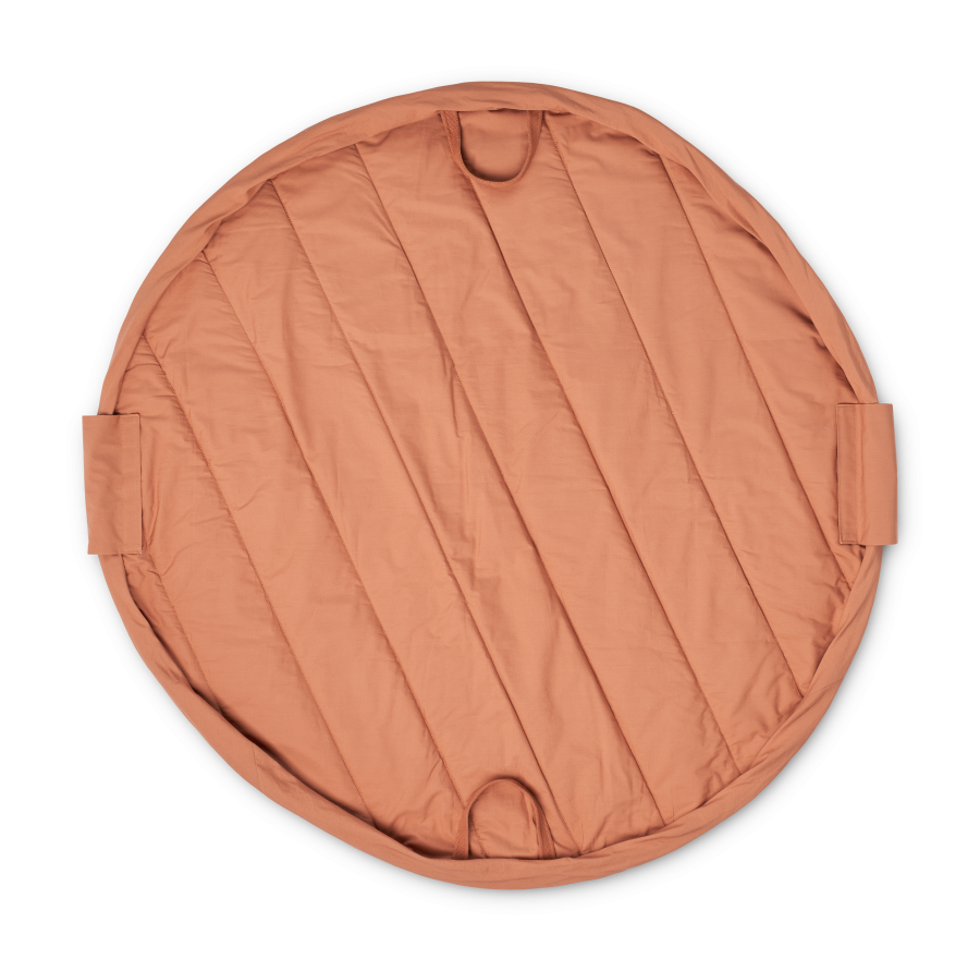 Mata na zabawki Svende - Stripe Tuscany rose, sandy / Liewood