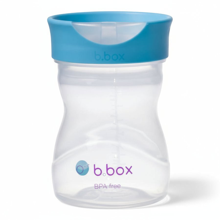 Kubek treningowy 240ml, Borówkowy / b.box