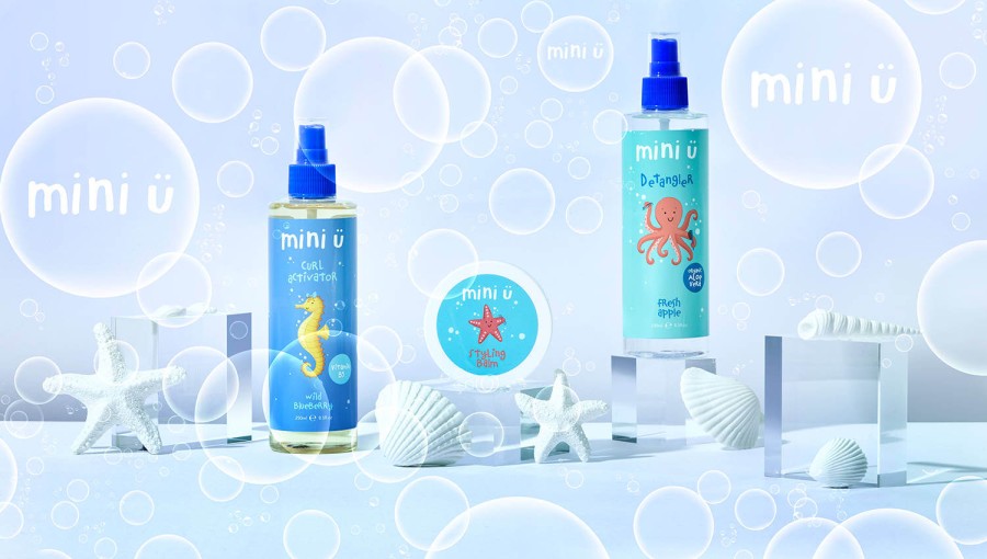 Naturalny spray do rozczesywania włosów kręconych dla dzieci z dodatkiem witaminą B5, 250 ml /Miniu