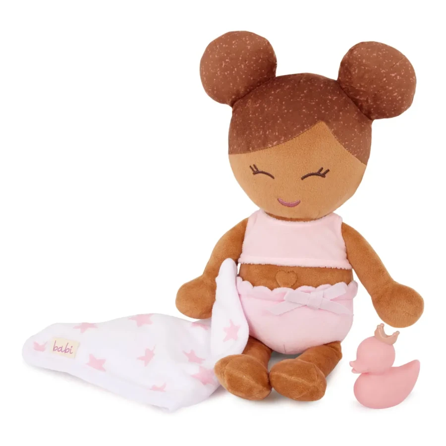Bath Doll Lulla Baby - lalka przytulanka do kąpieli - szatynka / LullaBaby