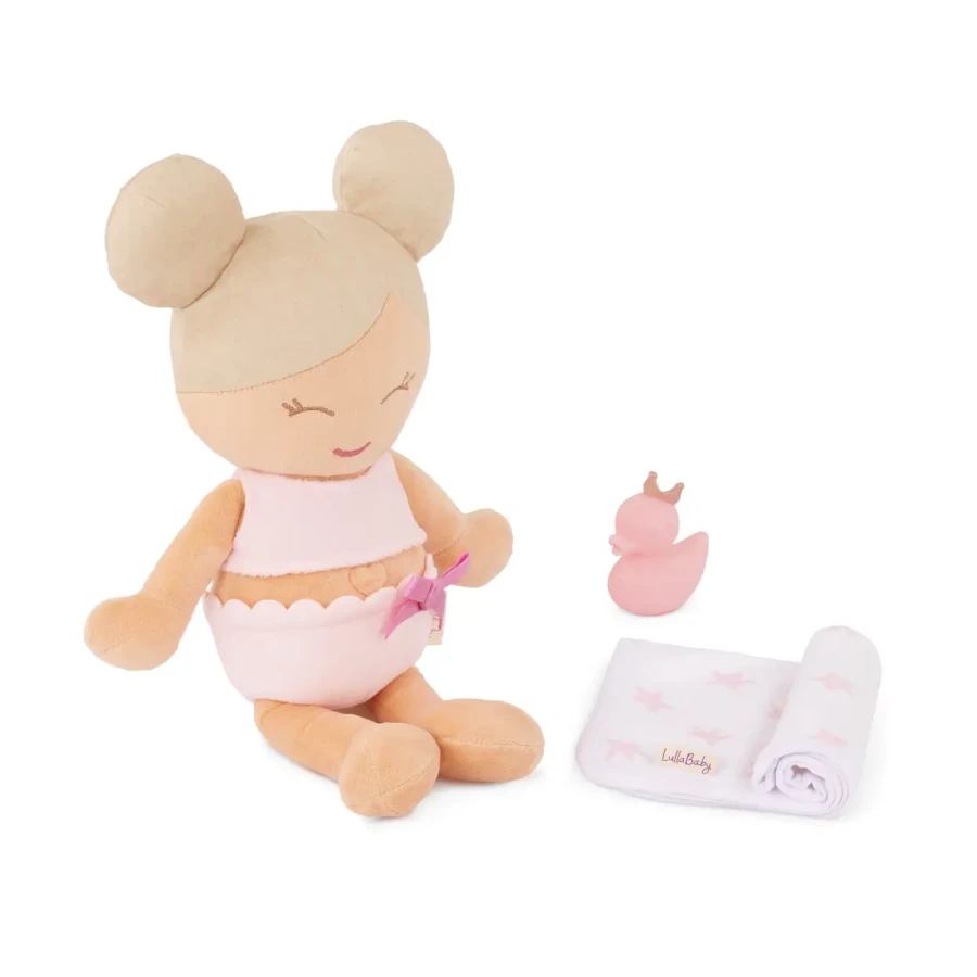 Bath Doll Lulla Baby - lalka przytulanka do kąpieli - blondynka / LullaBaby