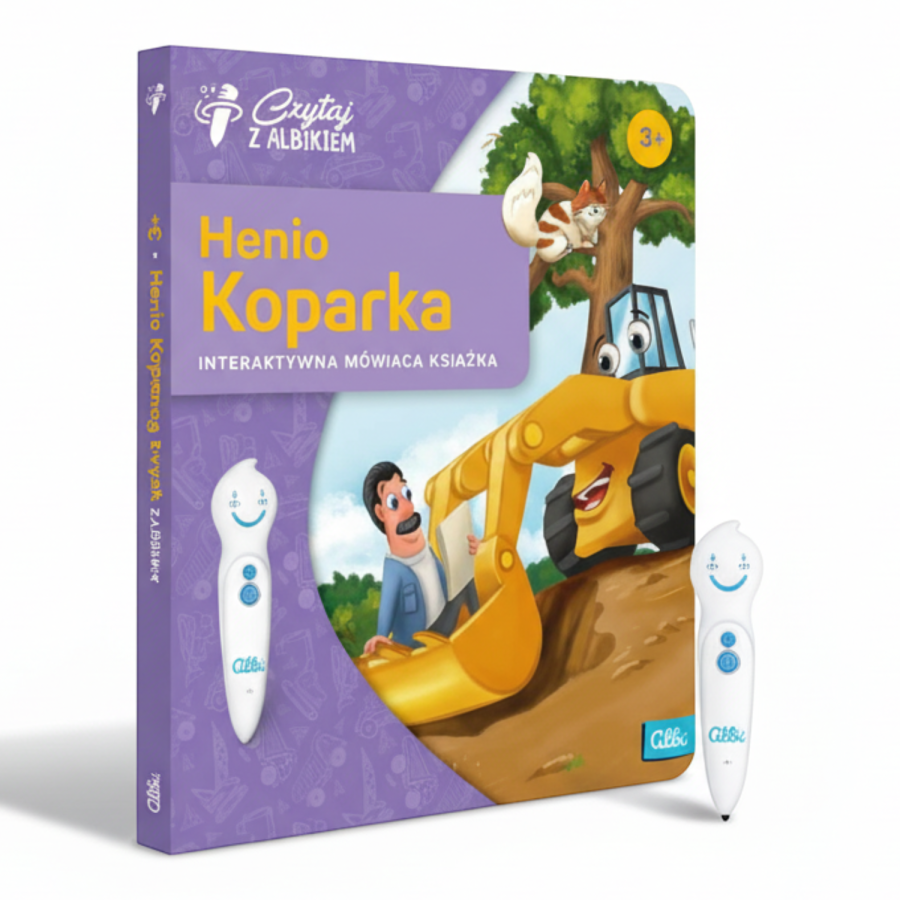 Książka Henio Koparka / Czytaj z Albikiem