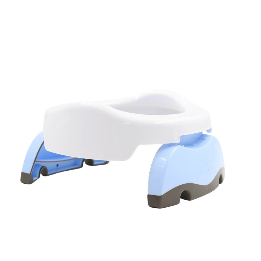 2w1 nocnik turystyczny i nakładka na toaletę, biało-niebieski / Potette Plus