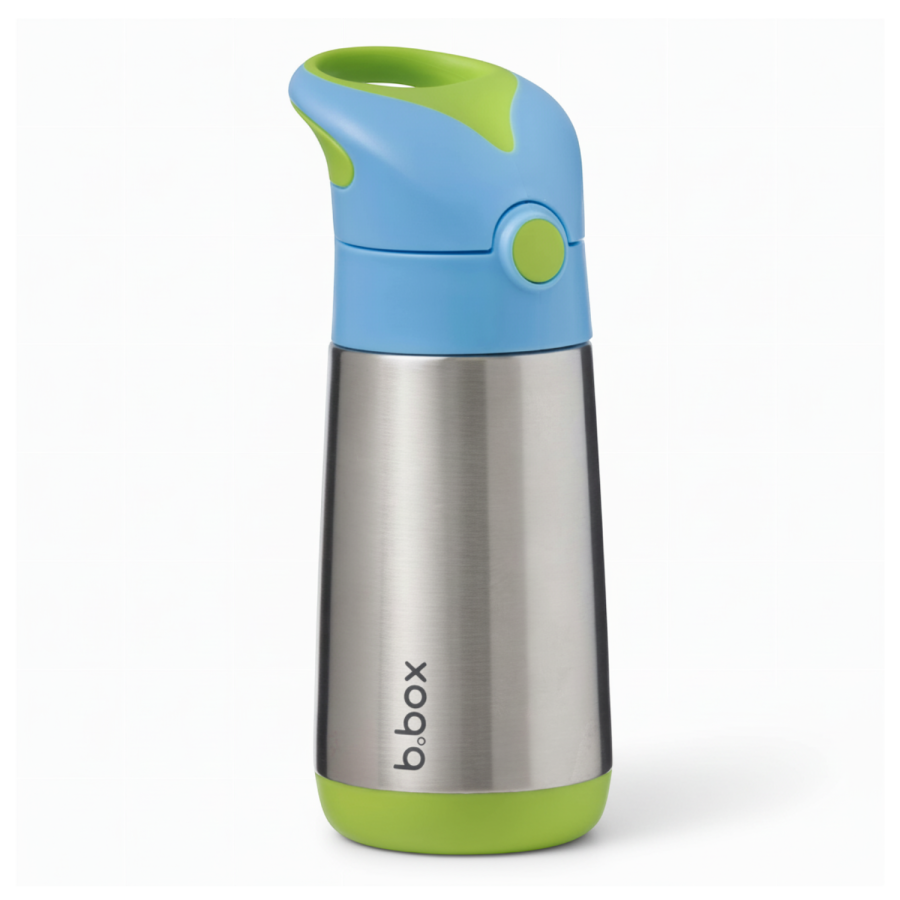 Termobutelka ze słomką OCEAN BREEZE 350 ml / b.box