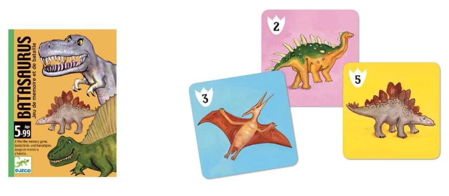 Pamięciowa gra karciana BATASAURUS / Djeco DJ05136