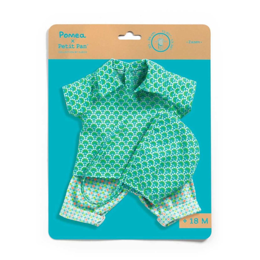 Komplet ubrań 3 elementy PETIT PAN & POMEA IV / Djeco DJ07755