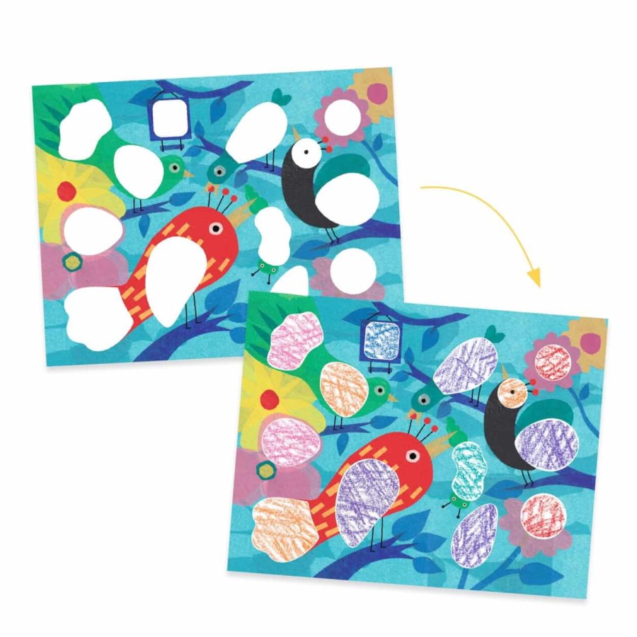 Zestaw KREATYWNY ŚWIAT ZWIERZĄT / Djeco DJ08993