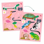 Zestaw artystyczny "MARMURKOWE KOLOROWANIE" / Djeco DJ09351