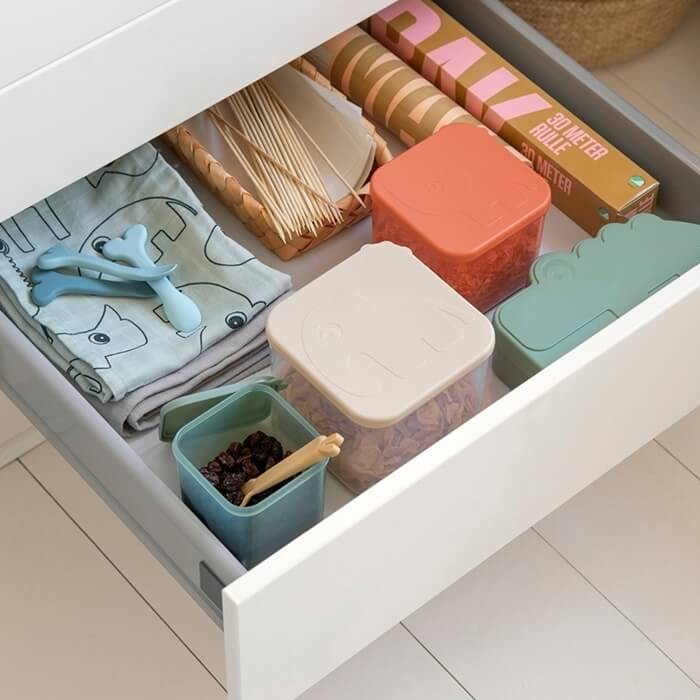 Zestaw Pojemników 3 szt. L Elphee Colour Mix / Done by Deer 1236659