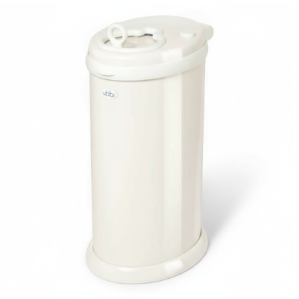 Stalowy kosz na pieluchy - Ivory / Ubbi U10007