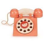 Drewniany telefon stacjonarny / Tender Leaf Toys