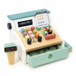 Drewniana kasa sklepowa ze skanerem / Tender Leaf Toys TL8260