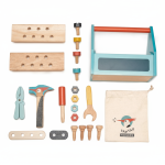 Drewniana skrzynka z narzędziami / Tender Leaf Toys TL8563