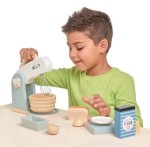 Drewniany mikser z zestawem do pieczenia, Mini Chef / Tender Leaf Toys TL8227