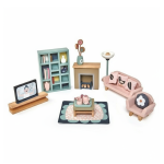 Drewniane meble do domku dla lalek - salon / Tender Leaf Toys TL8154