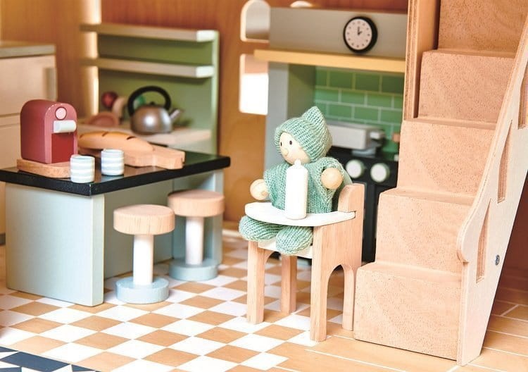 Drewniane meble do domku dla lalek - kuchnia / Tender Leaf Toys TL8153