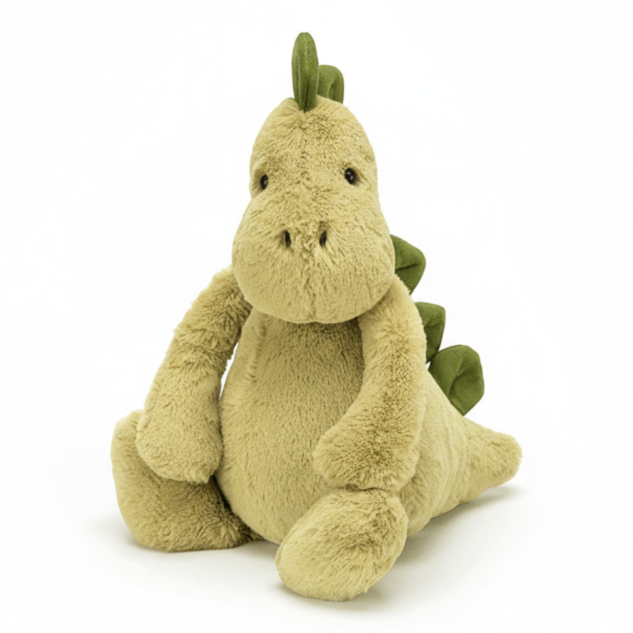 Dinozaur Oliwkowy 31 cm / Jellycat BAS3DNON