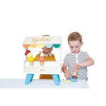 Drewniane stoisko z lodami 3+ / Janod