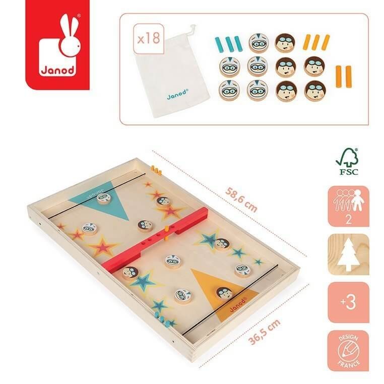 Gra zręcznościowa Mini hokej / Janod