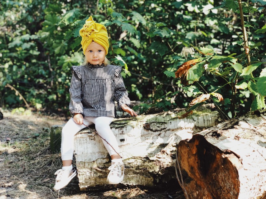Turban Velvet Spicy Mustard RÓŻNE ROZMIARY / Looks by LUKS