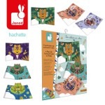 Zestaw kreatywny Przestrzenne kartki pop-up 3D Zwierzęta 6+ / Janod