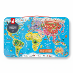 Puzzle magnetyczne Mapa świata / Janod