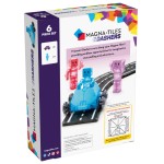 Magnetyczne Samochodziki Dashers 6 el. / Magna-Tiles
