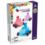 Magnetyczne Samochodziki Dashers 6 el. / Magna-Tiles