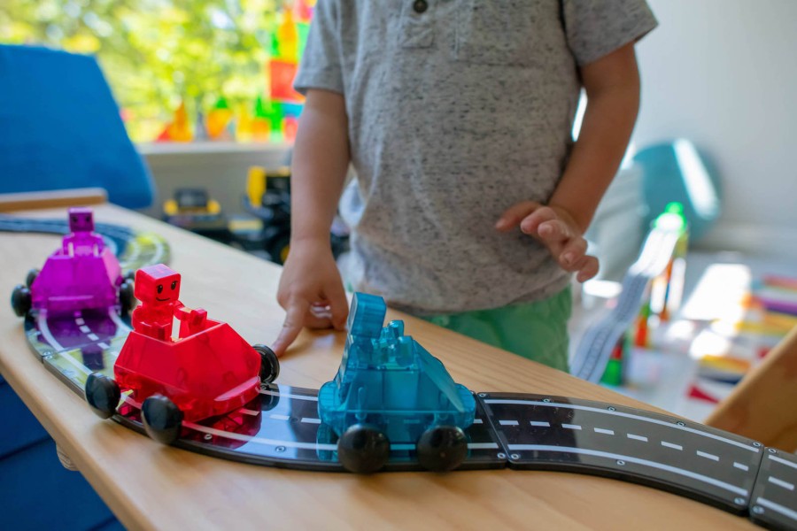 Magnetyczna droga 12 el. / Magna-Tiles