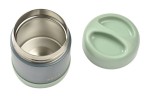 Pojemnik-termos obiadowy ze stali nierdzewnej z hermetycznym zamknięciem 300 ml: mineral grey, sage green / Beaba