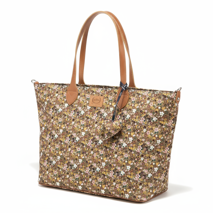 Torba dla mamy M - FEERIA PREMIUM - FLOWER STYLES / La Millou