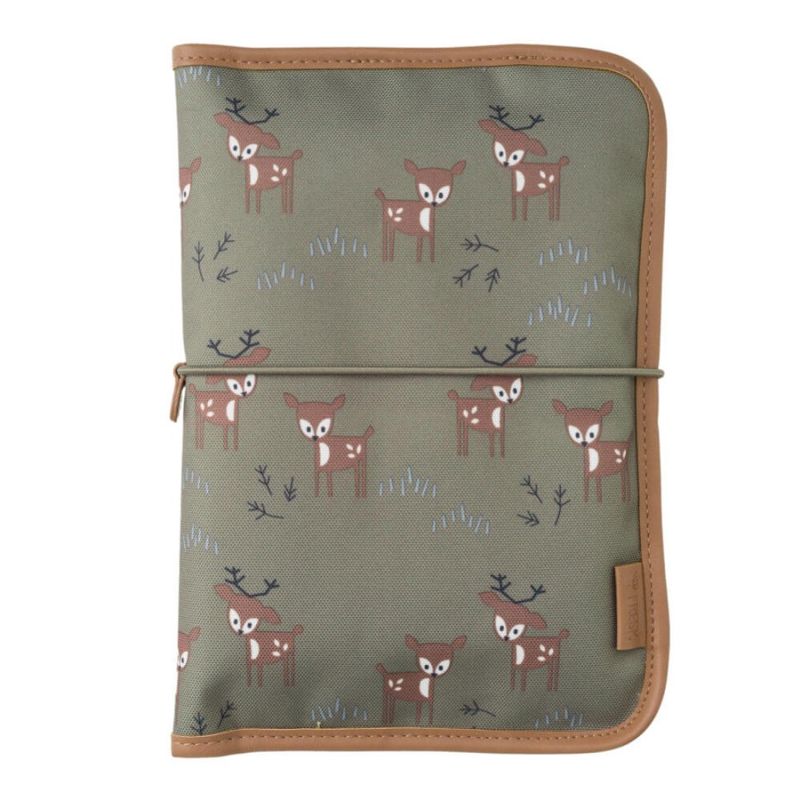 Zestaw podróżny: przewijak i organizer Jelonek Olive / Fresk