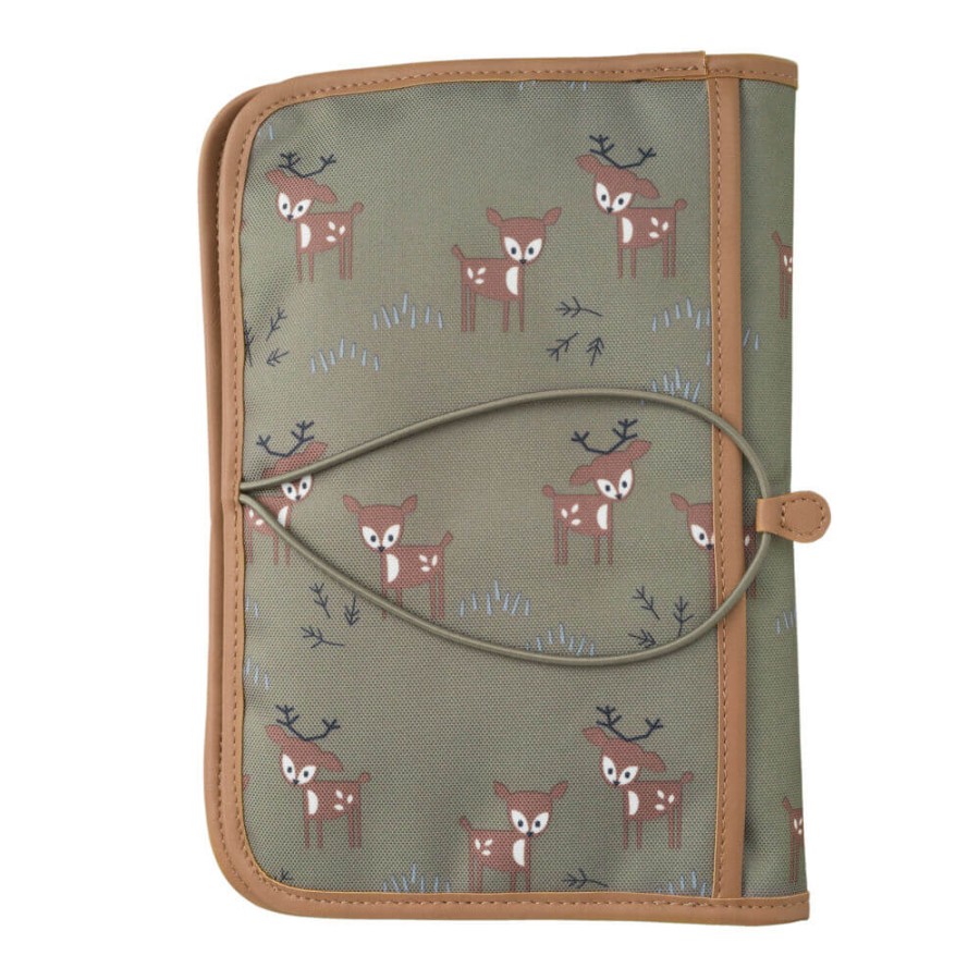 Zestaw podróżny: przewijak i organizer Jelonek Olive / Fresk