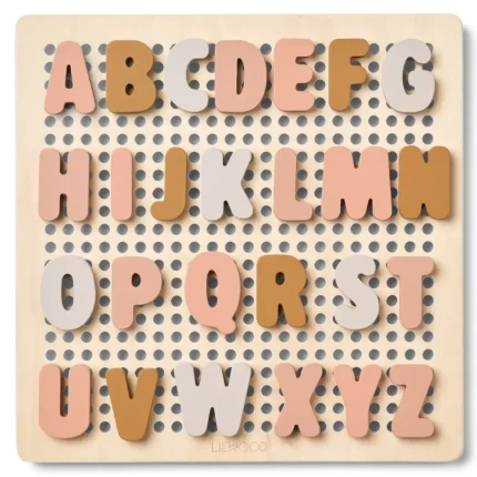 Ainsley puzzle alfabet - tuscany rose multi mix / Liewood