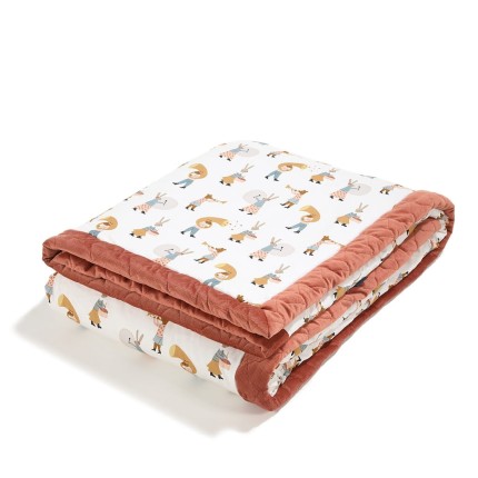 KOC, NARZUTA 140 x 200 cm - HEARTBEAT PINK MUSIC / La Millou