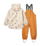 Zestaw przeciwdeszczowy Melodi Printed - Peach, sandy / Liewood