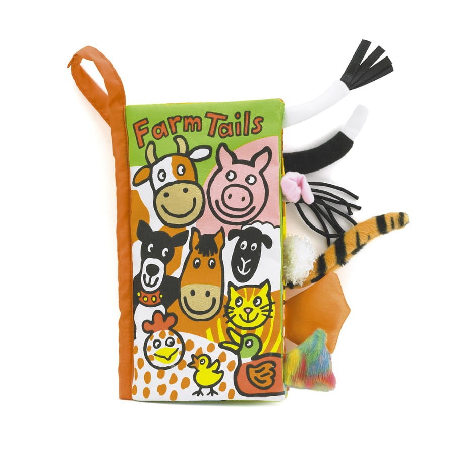 Książeczka Farma z ogonkami 21cm / Jellycat