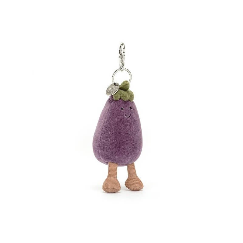 Breloczek zabawny bakłażan 12 cm / Jellycat VV4ABC