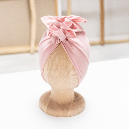 Turban Organic Vintage Rose, rozm. dorosły / Looks by Luks