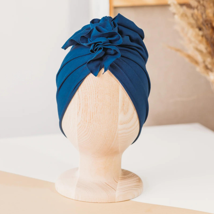 Turban Organic Navy / Looks by Luks