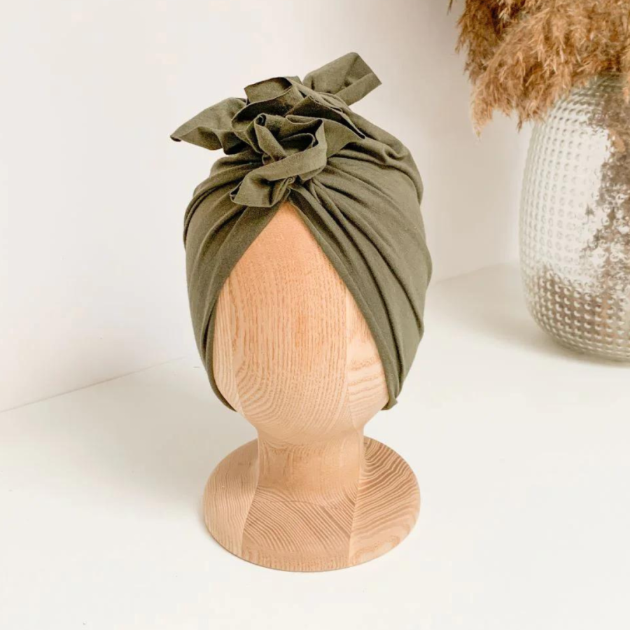 Turban Organic Khaki / Looks by Luks