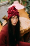 Turban Velvet Crimson Red / Looks by Luks