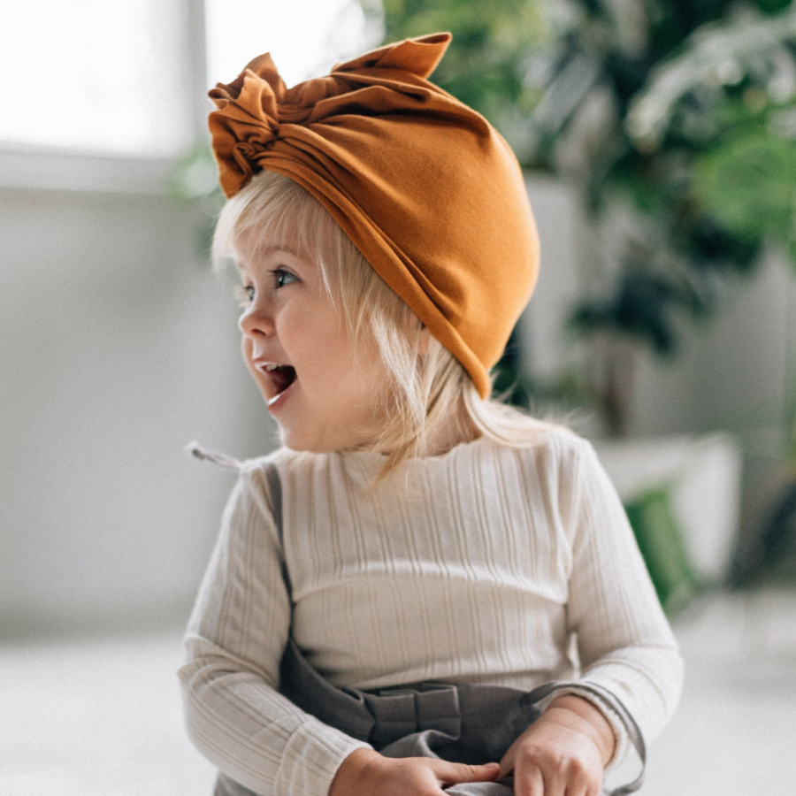 Turban Organic True Ochre / Looks by Luks