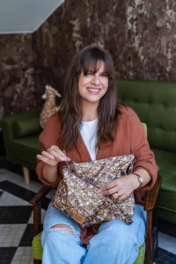 Wodoodporna kosmetyczka - FLOWER STYLES / La Millou