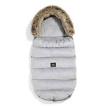 Śpiworek do wózka UNI Velvet - DARK GREY / La Millou